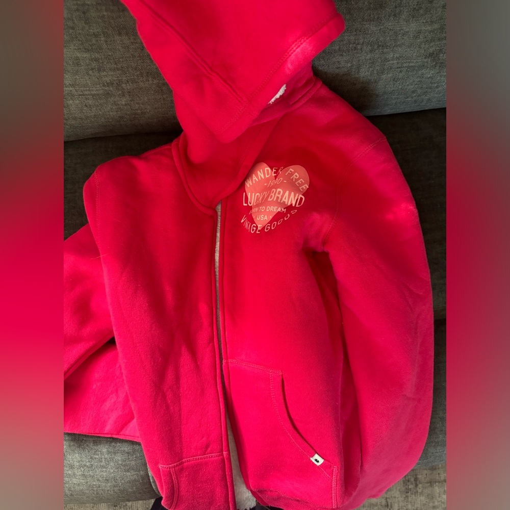 NWOT Lucky insulated zip up girls 14/16
